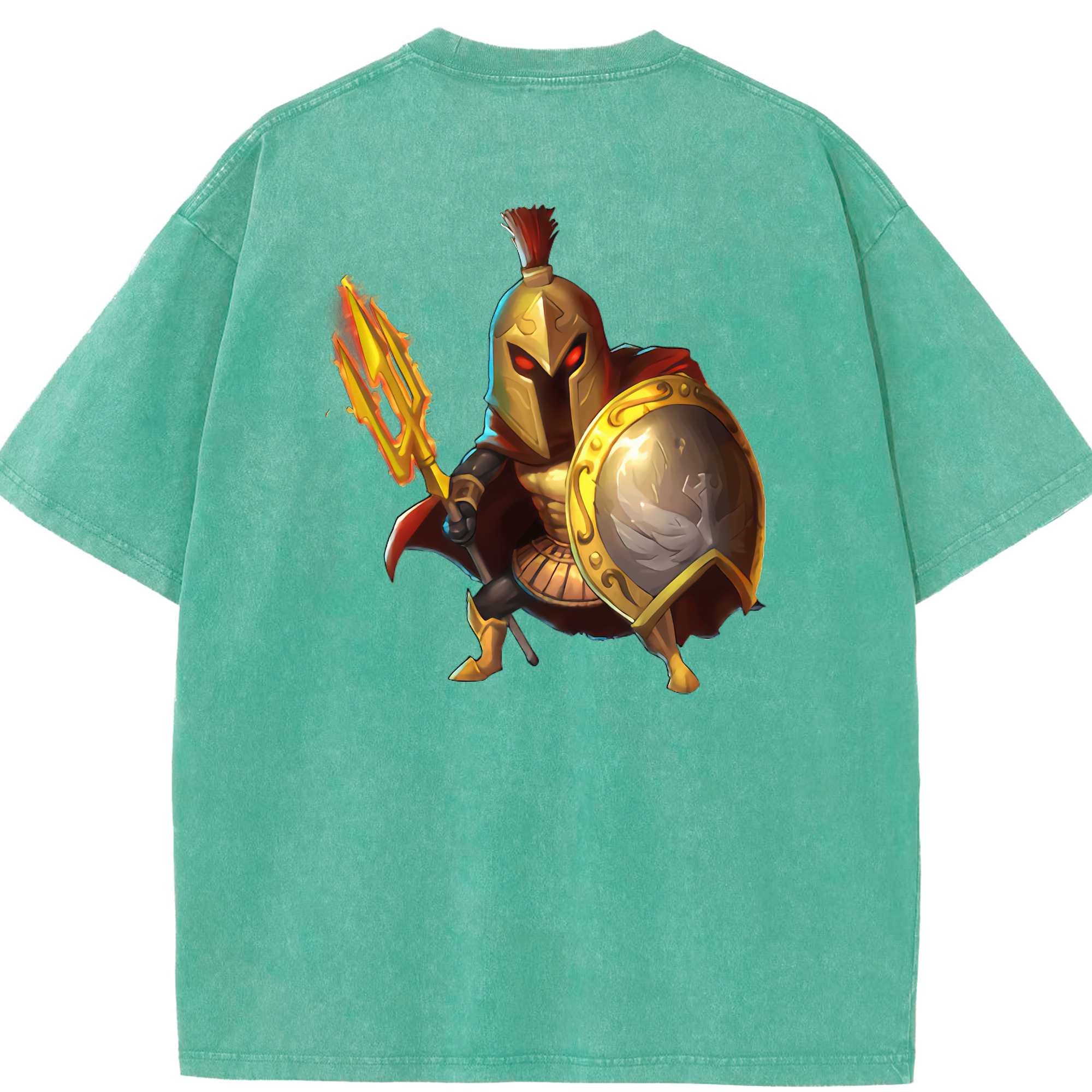 リーグ・オブ・レジェンド League of Legends LOL 綿100% ヴィンテージ風 半袖Tシャツ（背面プリント）